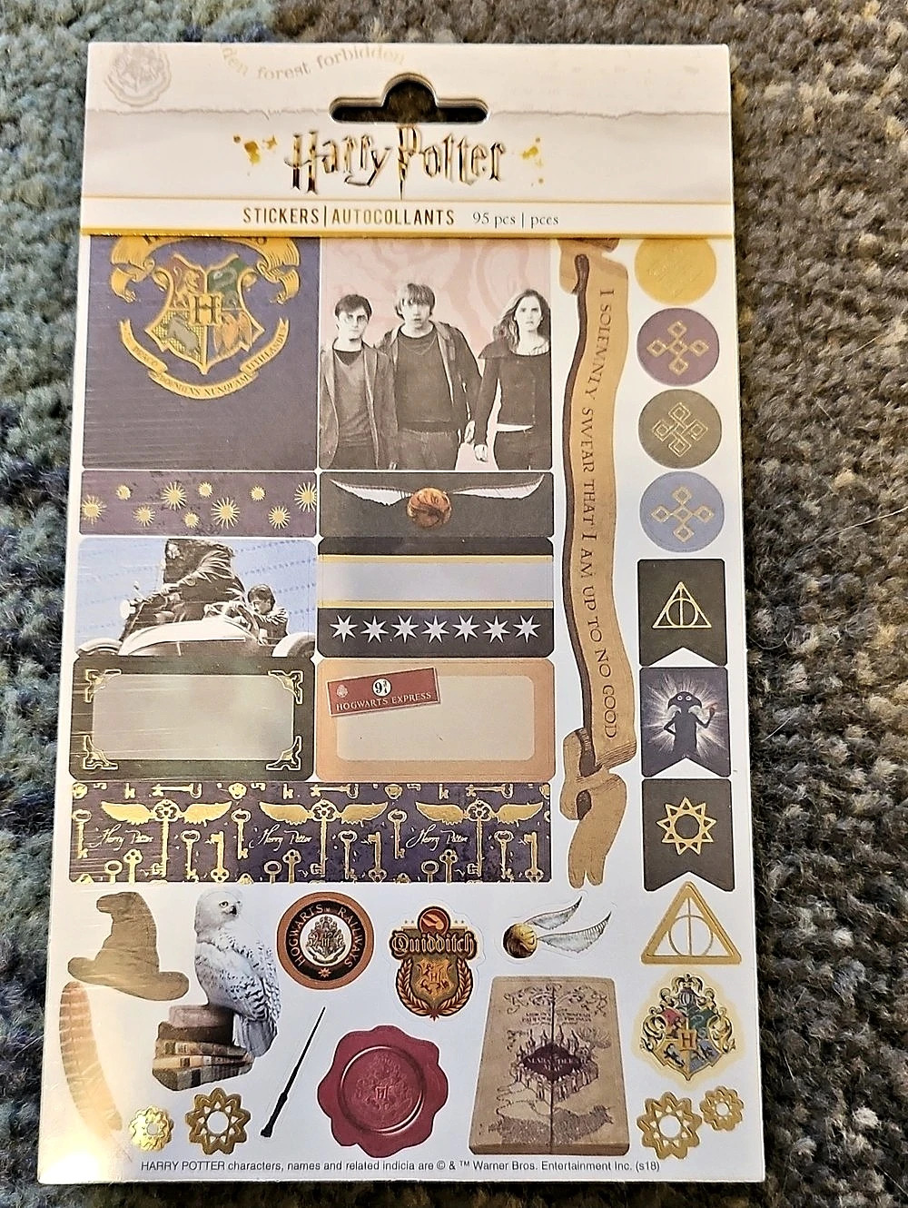 Harry Potter Sticker Sheets Set Multi - Picture 4 of 5